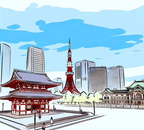 도쿄 자유 여행 팁